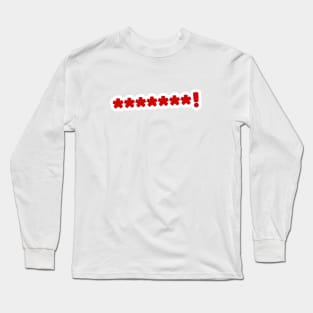 Censored F1 Bubble Text Long Sleeve T-Shirt